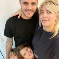 Wanda Nara, Mauro Icardi y sus hijos, celebraron San Valentin a lo grande