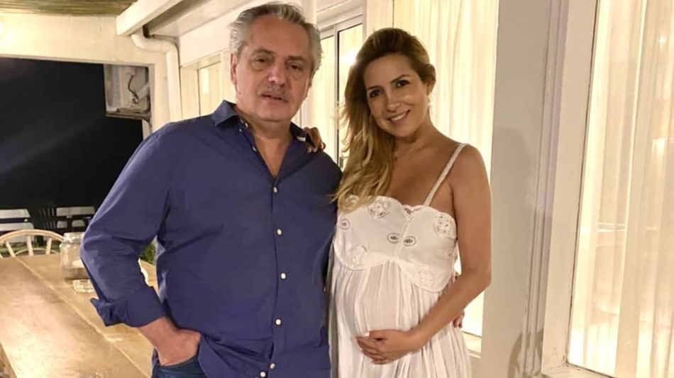 Alberto Fernández y Fabiola Yañez