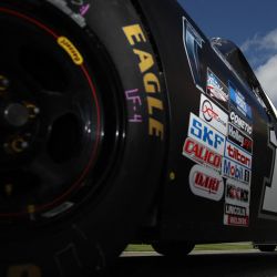 Hailie Deegan, piloto del Monster Energy Ford, se prepara para calificar para la NASCAR Camping World Truck Series NextEra Energy 250 en el Daytona International Speedway en Daytona Beach, Florida. | Foto:Sean Gardner/Getty Images/AFP