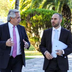 Alberto Fernández y Martín Guzmán se reunieron para revisar los últimos detalles del acuerdo con el FMI.