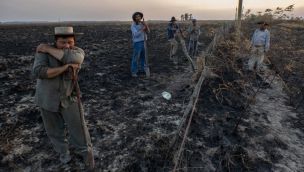 Productores agropecuarios afectados por incendios en Corrientes