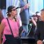 Mujer entro a America Noticias