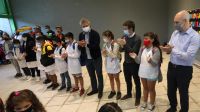 El jefe de Gobierno porteño, Horacio Rodríguez Larreta, en la inauguración del nuevo ciclo lectivo 2022.