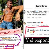 Viviana Canosa y Mariano Martínez: llamativo intercambios en redes que levantó las sospechas