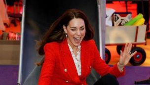 Kate Middleton hace viral este blazer rojo accesible