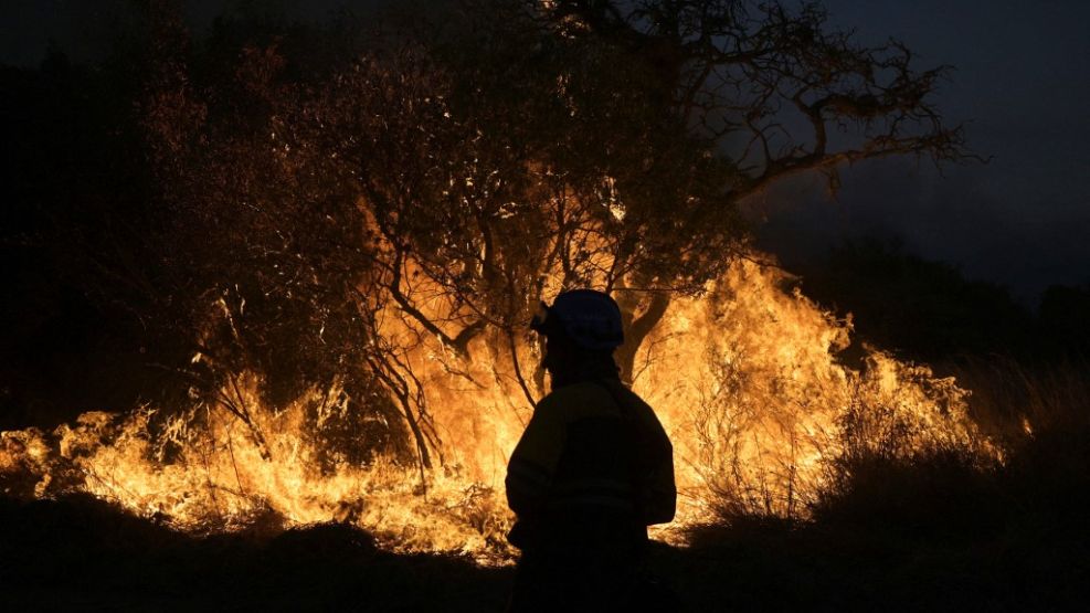 Incendios en Corrientes afp