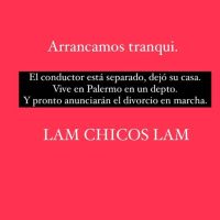 LAM: el enigmático mensaje del programa de Ángel de Brito que adelanta una separación