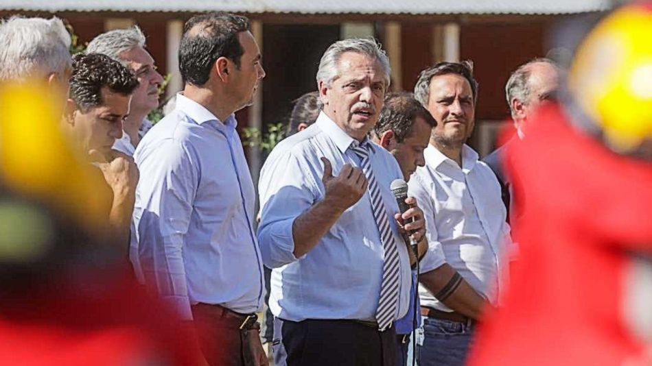 Alberto Fernández, en Corrientes por los incendios.