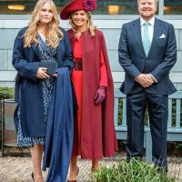 Máxima "robó" el tapado que su hija lució en su primer discurso