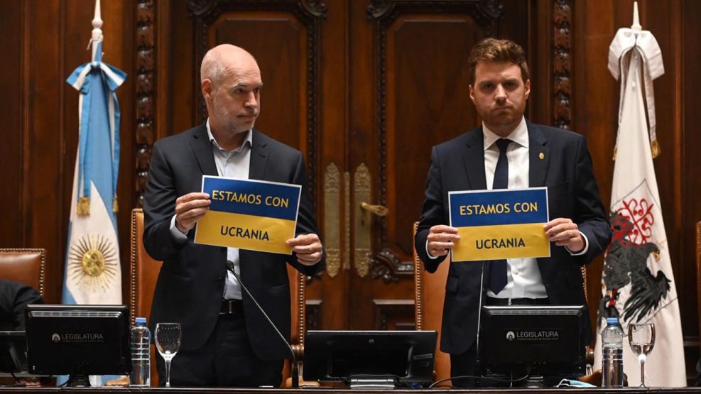 Horacio Rodríguez Larreta y Emmanuel Ferrario dieron Inicio a las Sesiones Legislativas. 20220301