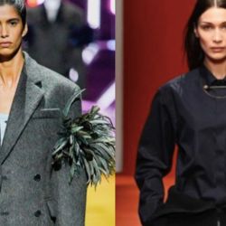 Mica Argañaraz y Bella Hadid decidieron donar sus ingresos de la Semana de la Moda a los afectados de Ucrania