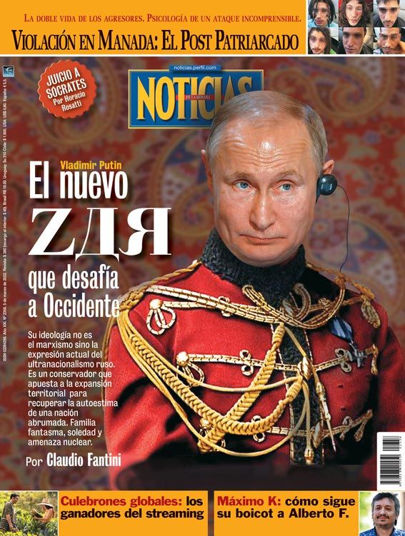 Tapa Nº 2358: Vladimir Putin, el nuevo zar | Foto:Pablo Temes