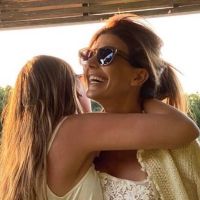 Juliana Awada dio un breve paseo por Madrid junto a su hija Valentina Barbier