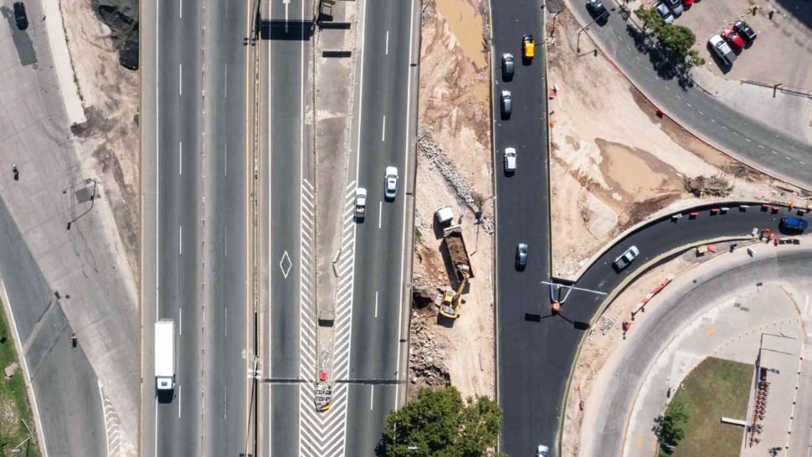 Avanzan las obras en los accesos y salidas en la zona sur de la Ciudad ...