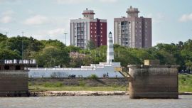 La crecida se debió a las intensas lluvias que cayeron entre el viernes 4 y el sábado 5.