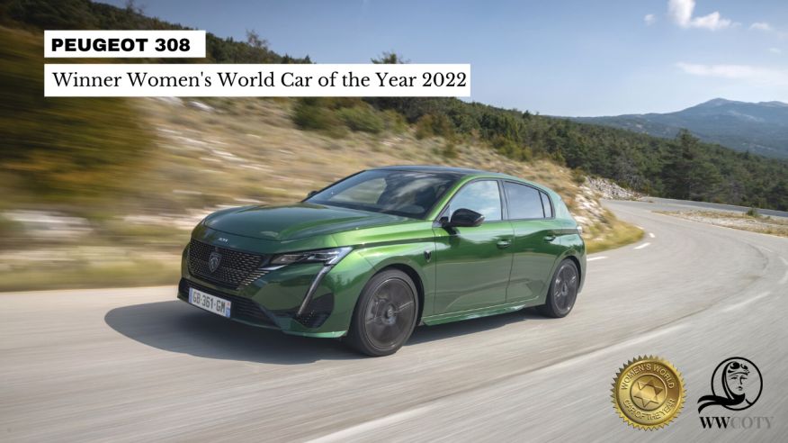 Peugeot 308, ganador del "Women's World Car of the Year 2022"