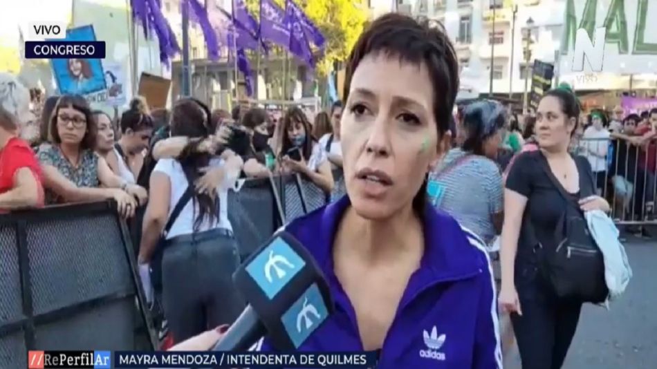 Marcha del 8M: así fue la manifestación en el Congreso