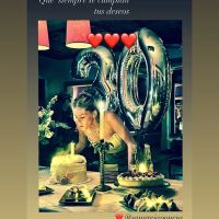 La China Suárez celebró su cumpleaños rodeada de amigos