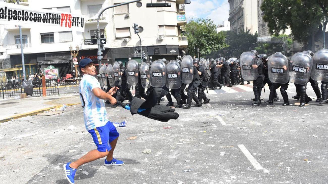 Incidentes en el Congreso por acuerdo FMI 