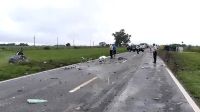 choque sobre la Ruta Nacional 34 en Santa Fe 20220310
