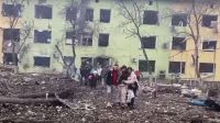 Hospital bombardeado