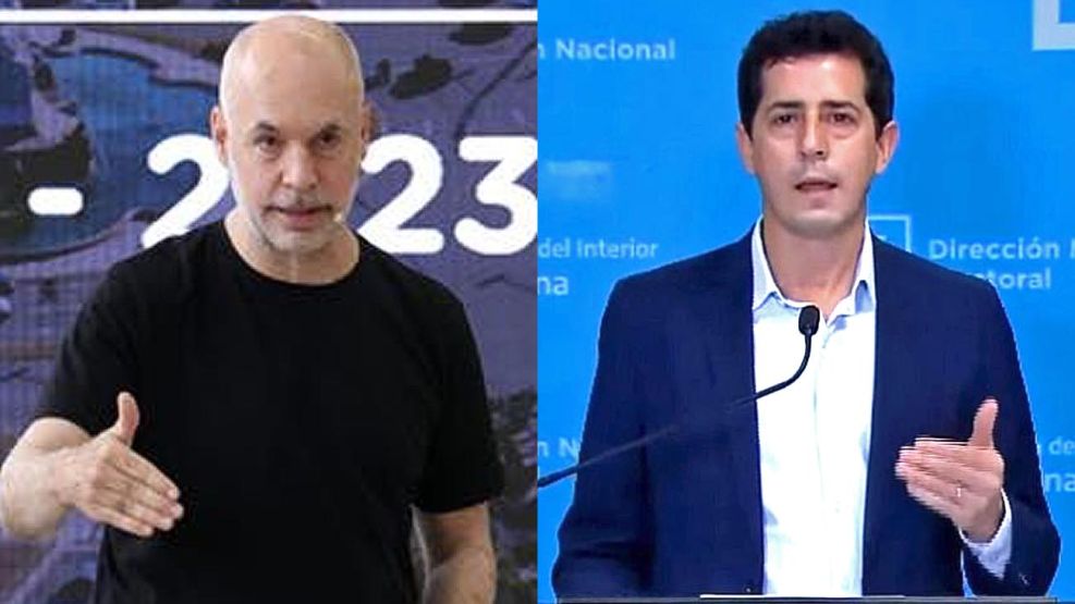 Horacio Rodríguez Larreta y Eduardo Wado De Pedro 20220310