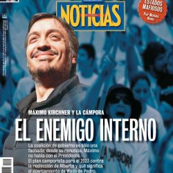 Tapa Nº 2359 | El enemigo interno: Máximo Kirchner y La Cámpora | Foto:Pablo Temes