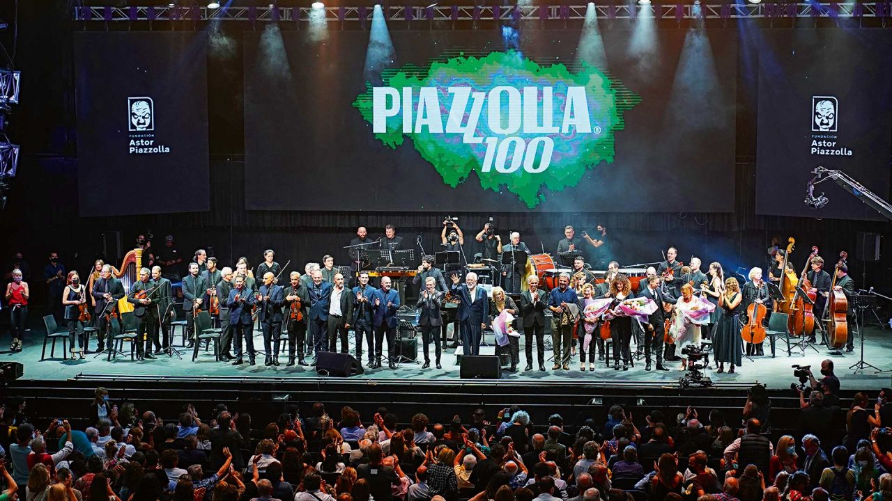 Piazola 100. Fue el broche de oro para los homenajes a Piazzolla. | Foto:cedoc