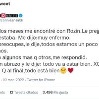 Connie Ansaldi recordó un emotivo momento junto a Gerardo Rozín