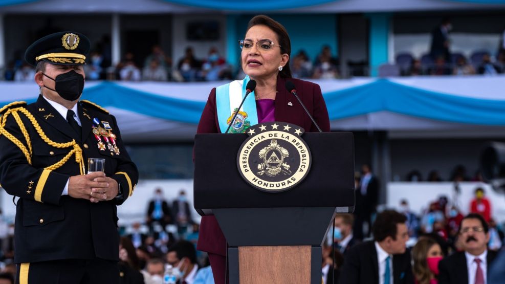 Xiomara Castro Is Sworn In As Honduran President