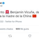 Benjamín Vicuña dejó en claro su tensa relación con la China Suárez