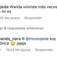 Picantes mensajes de Wanda Nara 