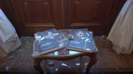 Los destrozos del despacho de CFK 20220314