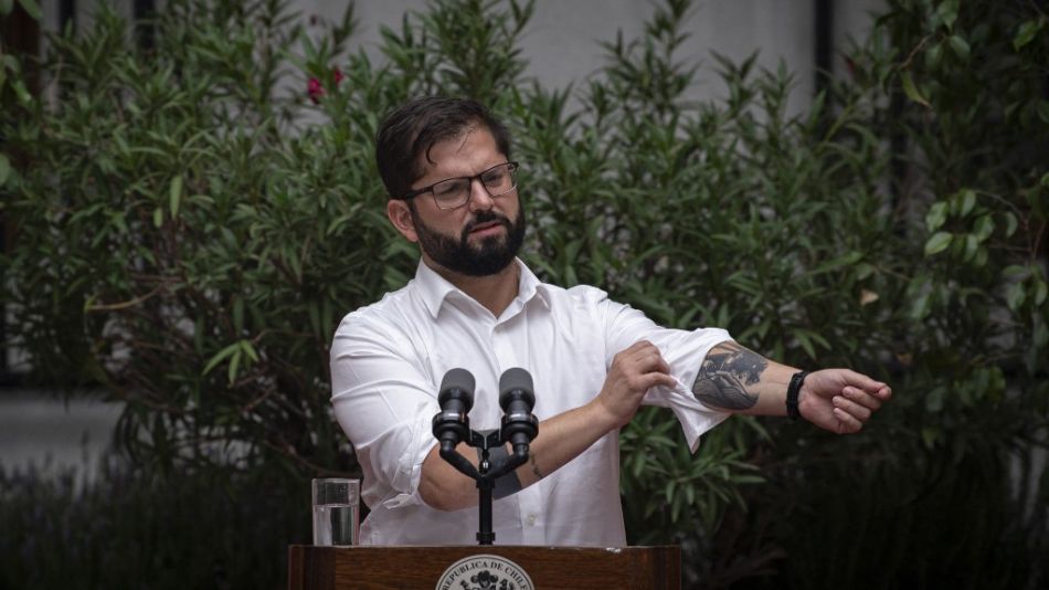 Gabriel Boric, presidente de Chile