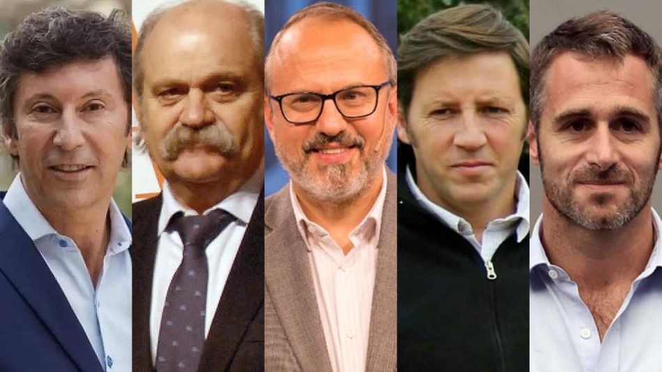 Intendentes Gustavo Posse, Alejandro Granados, Jaime Mendez, Diego Valenzuela y Federico Achaval 20220314