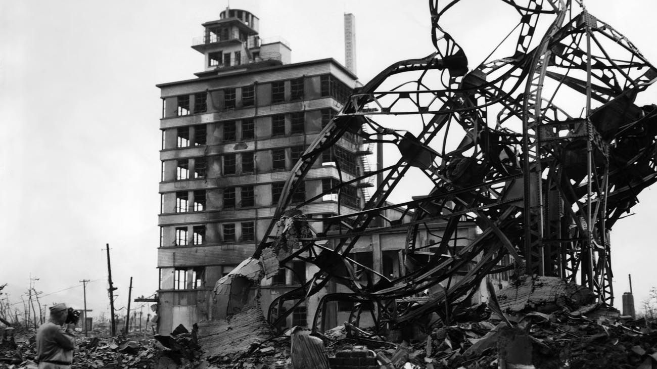 Bombardeo en Hiroshima Japón