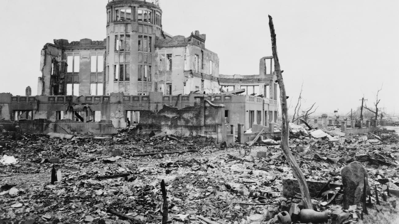 Bombardeo en Hiroshima Japón