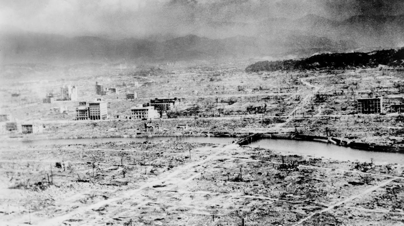 Bombardeo en Hiroshima Japón