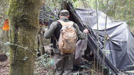Los siete campamentos brasileros estaban instalados en distintos puntos de la Biosfera Yabotí.