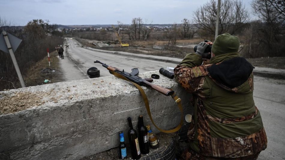 Bombardeos cerca de Kiev 20220315