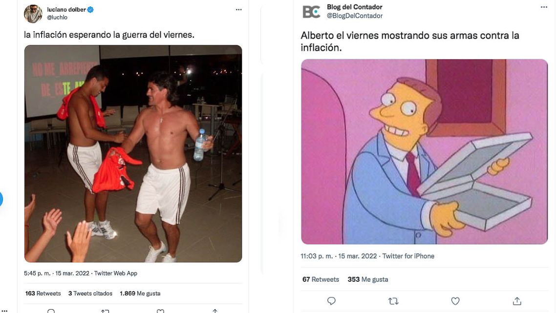 Alberto Fernández Prometió Combatir La Inflación “el Viernes” Y Estallaron Los Memes Perfil 0329