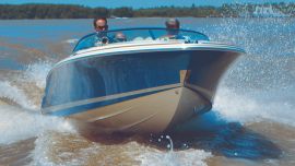 La Chris Craft Lancer 20 modificada se convirtió en esta espectacular Huayra.