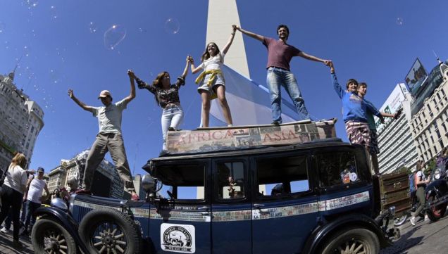 La familia Zapp vuelve a la Argentina tras 22 años viajando por el mundo 20220316