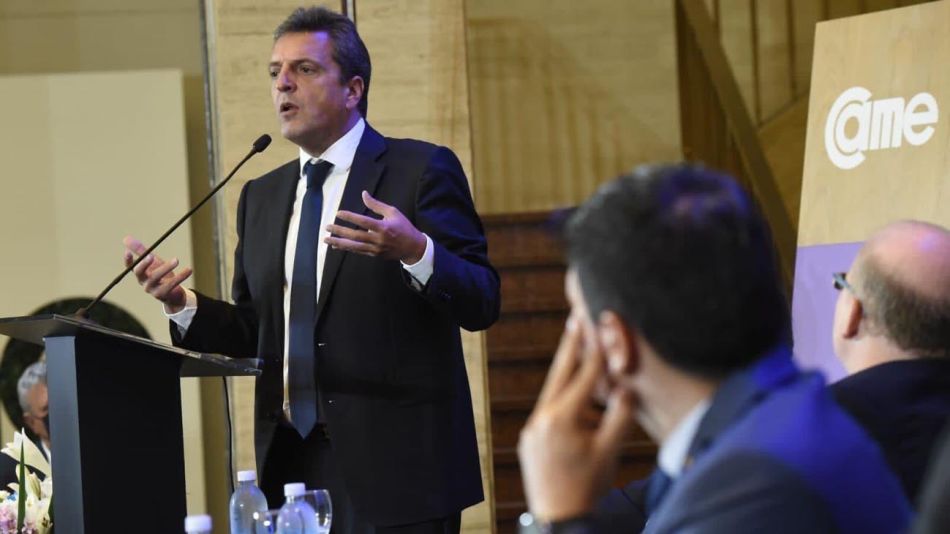 Sergio Massa para nota inflación. 20220316