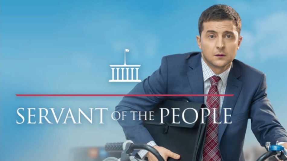 Volodímir Zelenski protagonista de la serie servidor del pueblo