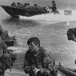 militares argentinos desembarcaron en las islas Georgias del Sur