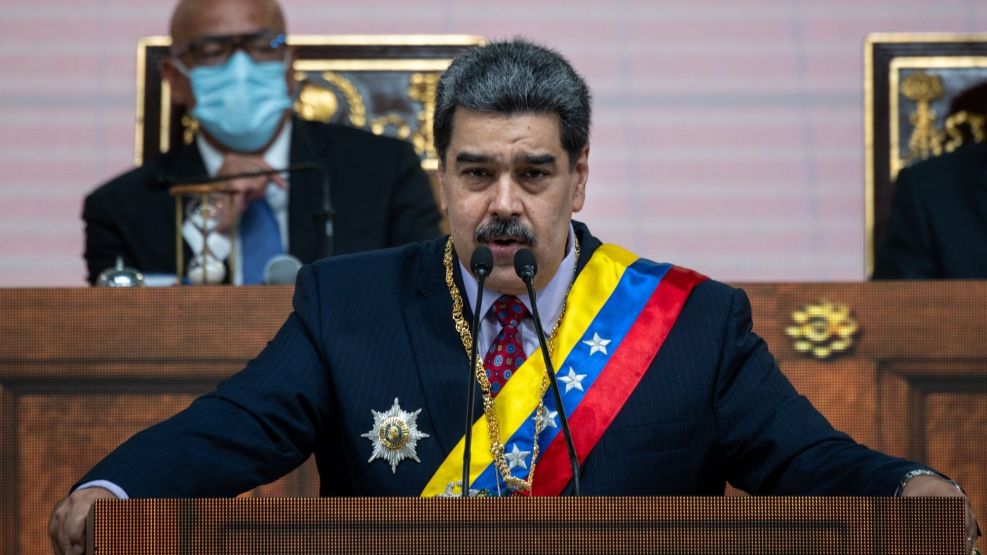 President Nicolas Maduro Delivers State Of The Union Address 