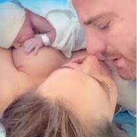 Julieta Nair Calvo y Andrés Rolando fueron padres: mirá el video
