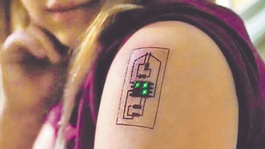 El futuro de los celulares: Tatuajes electrónicos