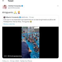 Cinthia Fernández ninguneó a Estefanía Berardi y luego la bloqueó